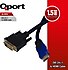 Qport  Q-HDV DVI to HDMI Dönüştürücü