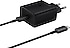 Samsung  EP-TA845XBEGTR 45 W Siyah Type-C Kablolu Hızlı Şarj Aleti