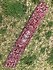 El İşi Otantik İşlemeli Boncuklu Pullu Kadife Masa Koltuk Örtüsü 225x35cm 002