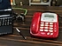 Panaphone  KX-T2838LM Kablolu Masaüstü Ev Telefonu Kırmızı