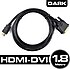 Dark  DK-CB-DVIXHDMIL180 1.8 m HDMI to DVI Dönüştürücü