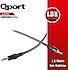 Qport  Q-STR2 1.5 m 2 RCA 3.5mm Stereo Ses Kablosu