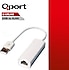 Qport  Q-URJ45 USB 2.0 to Ethernet Dönüştürücü