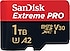SanDisk  00183572 Extreme 1Tb Microsdxc Bellek Kartı, Siyah Kırmızı