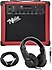 Midex MGA-25RDBT-HD ŞARJLI Elektro Gitar Amfisi 25 Watt USB Bluetooth Distortion Kulaklık ve Kablo