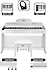 Midex  PLX-190WH 88 Tuşlu Çekiç Aksiyonlu Bluetooth'lu Dijital Piyano Beyaz