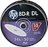 HP  Blu-Ray Bd-R 6X 50Gb 10Lu Cake Box Prıntable Baskı Yapılabilir Blu-Ray Dvd