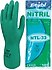 Beybi NTL-33 10 Beden 10lu Korun Yeşil Nitril Kimyasal Eldiven