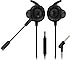 Hytech  HY-GK Kablolu Mikrofonlu Kulak İçi Oyuncu Kulaklığı Siyah