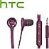 HTC  Mor Kulaklık Mikrofonlu