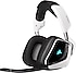 Corsair  Void RGB Elite Wireless Premium 7.1 CA-9011202-EU Mikrofonlu Kulak Üstü Oyuncu Kulaklığı Beyaz