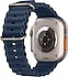 Apple  Watch Ultra 2 GPS + Cellular 49mm Titanyum Kasa ve Mavi-Ocean Kordon Akıllı Saat