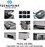 Tecnopoint TC21-10 Taşınabilir Araç Buzdolabı 35 Litre 12V/24V/220V Uyumlu
