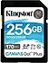 Kingston  Canvas Go Plus 256 GB SDXC 170 MB/s C10 UHS-I U3 V30 SDG3/256GB SD Kart