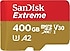 SanDisk  Extreme SDSQXA1-400G-GN6MN Class 10 UHS-I U3 A2 V30 400 GB Micro SD Kart