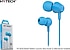Hytech  HY-XK30 Mobil Telefon Uyumlu Kulak İçi Mikrofonlu Mavi Kablolu Kulaklık