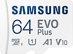 Samsung EVO Plus 64GB Hafıza Kartı 130 MB/s Micro SDHC SD Adaptör MB-MC64KA/TR