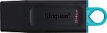 KINGSTON 64 GB USB3,2 BELLEK DTX/64GB SİYAH-MAVİ