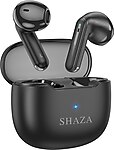 SHAZA Air7 Gürültü Azaltma ENC 4 Mikrofonlu Bluetooth 5.3 TWS Kulaklık Siyah