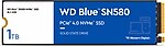 WD BLUE SN580 1 TB NVME 4150-4150MB/s SSD WDS100T3B0E