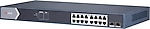 Hikvision ds-3e0518p-e/m 16ge poe port (150w), 2xsfp switch