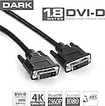 Dark 1.8m 24+1pin DVI Kablo (Erkek/Erkek) (DK-CB-DVIL180)