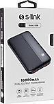 S-LINK IP-G10N, Siyah, 10.000mAh, 2xUSB, 1xMicro USB, 1xType-C, 4 LED Göstergeli, PowerBank