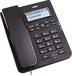Karel TM145 Siyah Kulaklıklı Ekranlı Masa Üstü Telefon