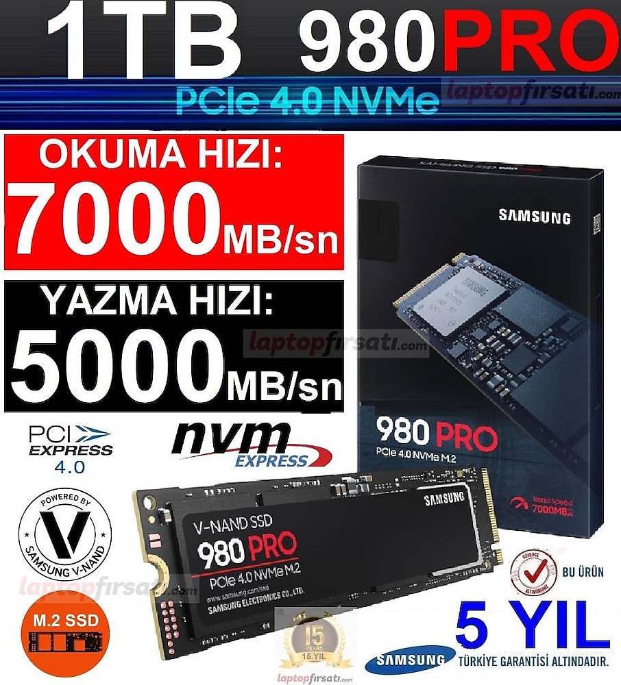 Samsung 980 Pro MZ v8p1t0bw.
