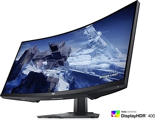 Dell S3422DWG 34 3440x1440 144Hz 1ms HDMI DP HDR 400 Curved Led Monitör