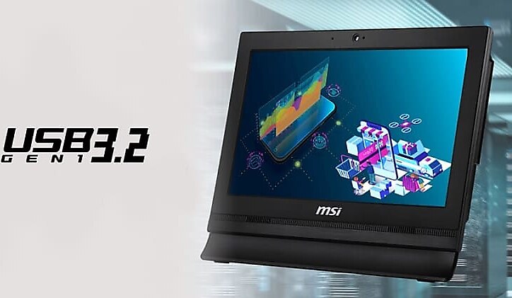 MSI PRO 16T 10M-252TR 5205U 4GB 128GB SSD 15.6 HD Touch Windows 11 Pro