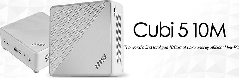 MSI CUBI 5 10M-272TR i5-10210U 8GB 512GB SSD Windows 10 Pro